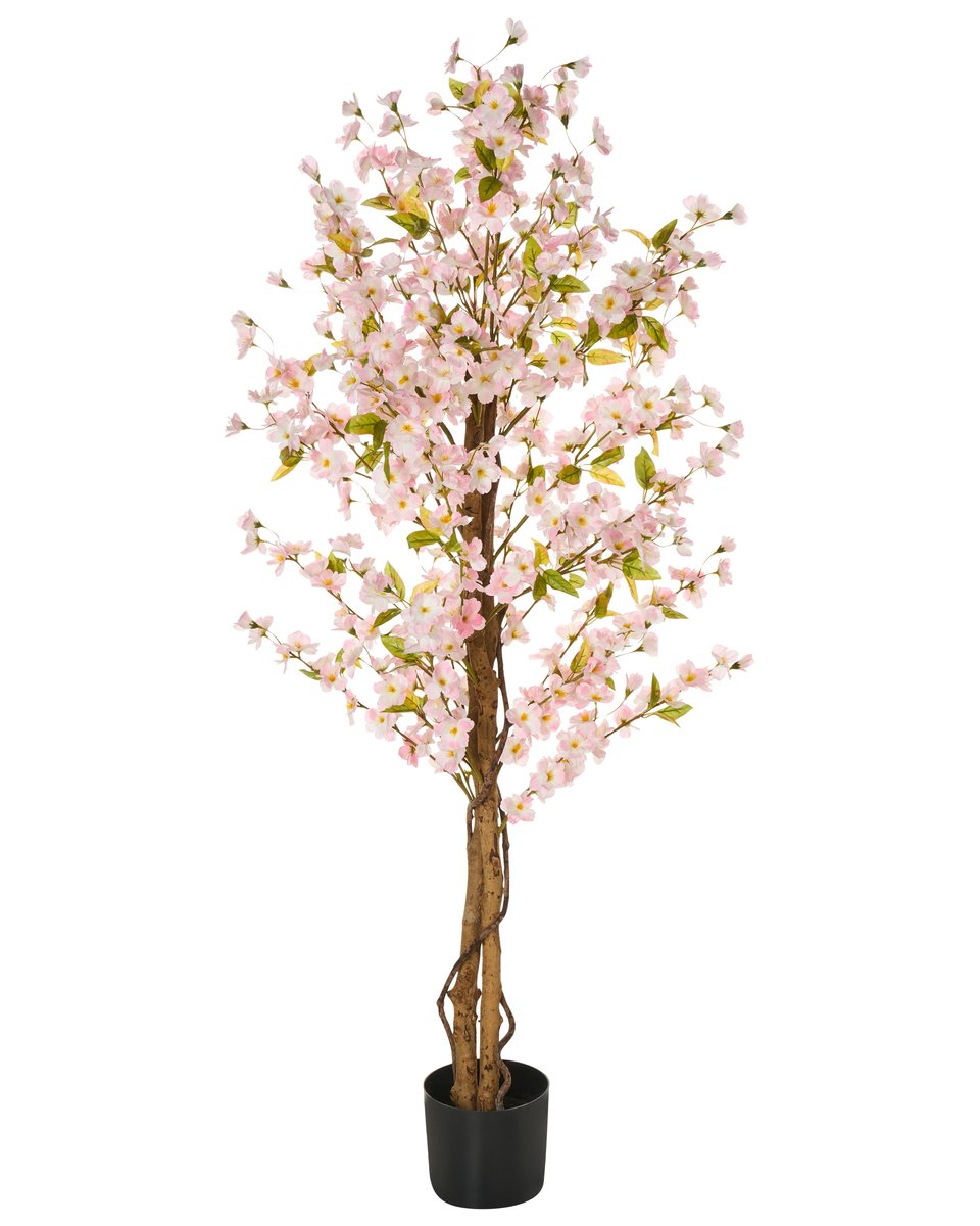 Sztuczna roślina CHERRY TREE 150 cm Różowy