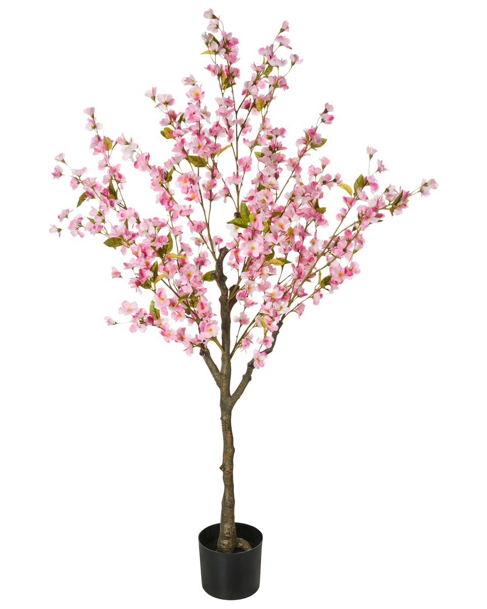 Sztuczna roślina CHERRY TREE 185 cm Różowy