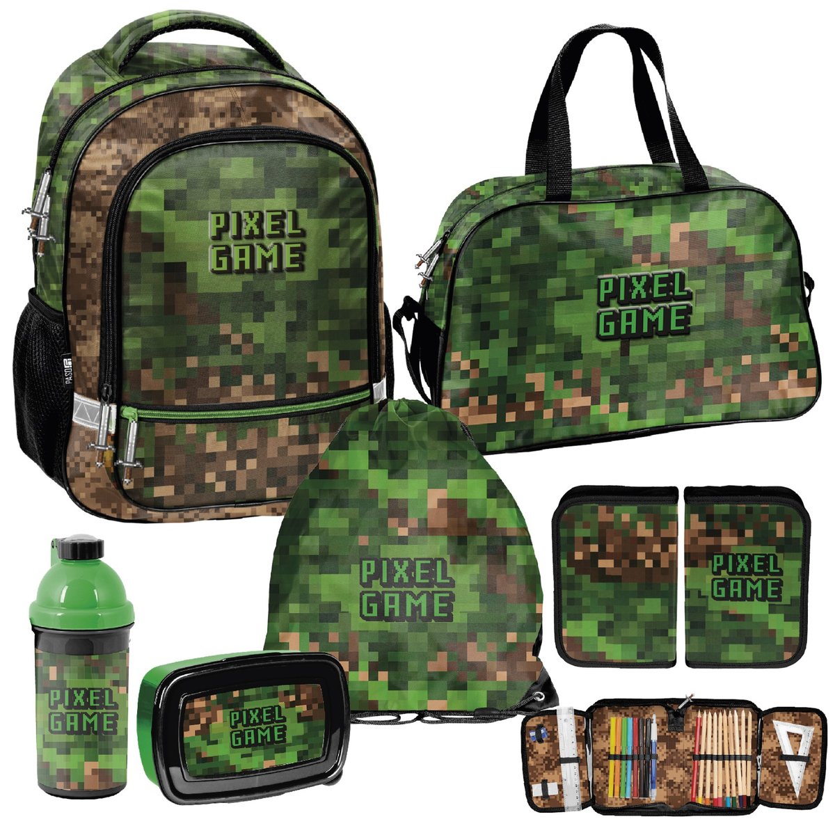 Zestaw szkolny 6-elementowy Game Paso dla chłopca