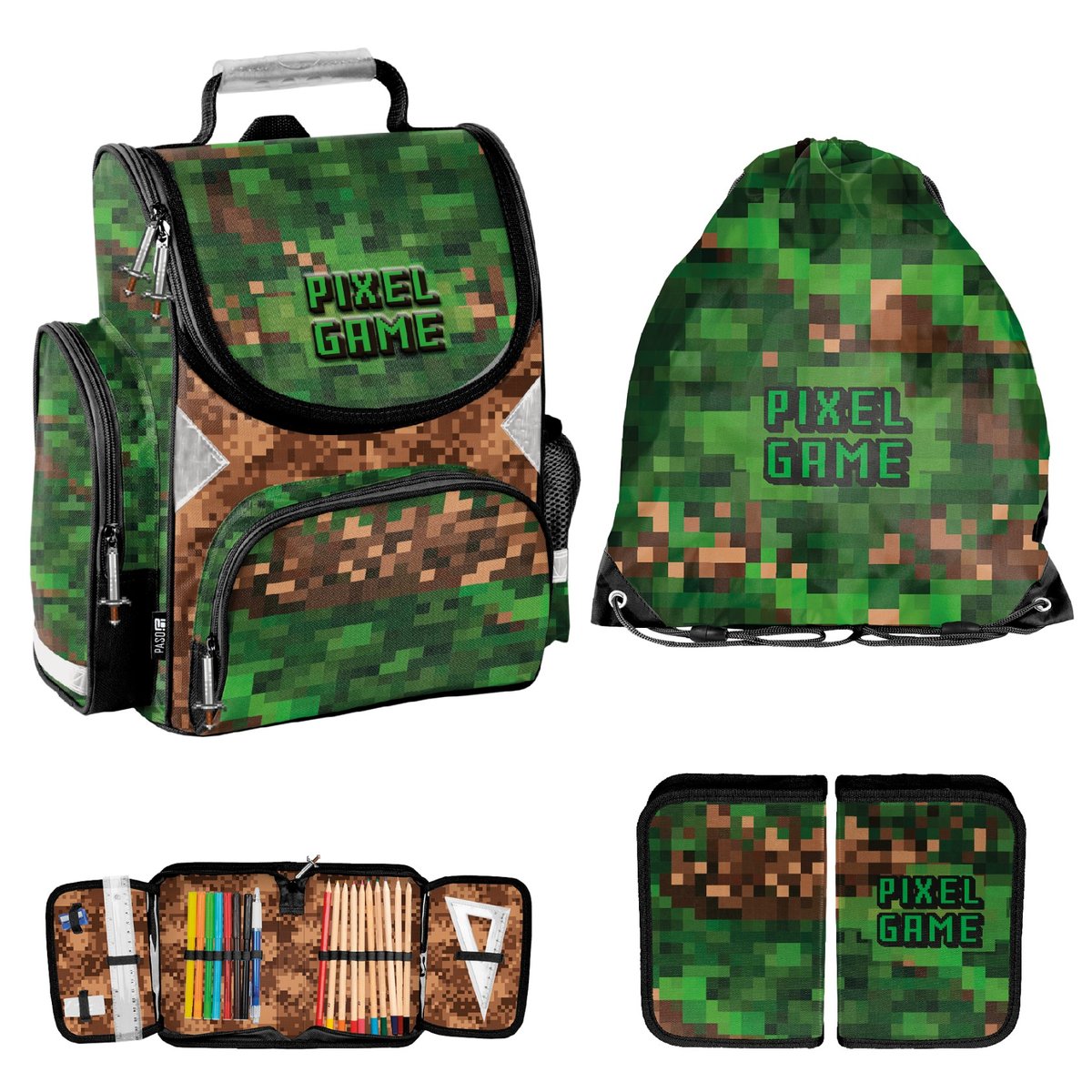 Zestaw szkolny 3-elementowy Game Paso klasa 1