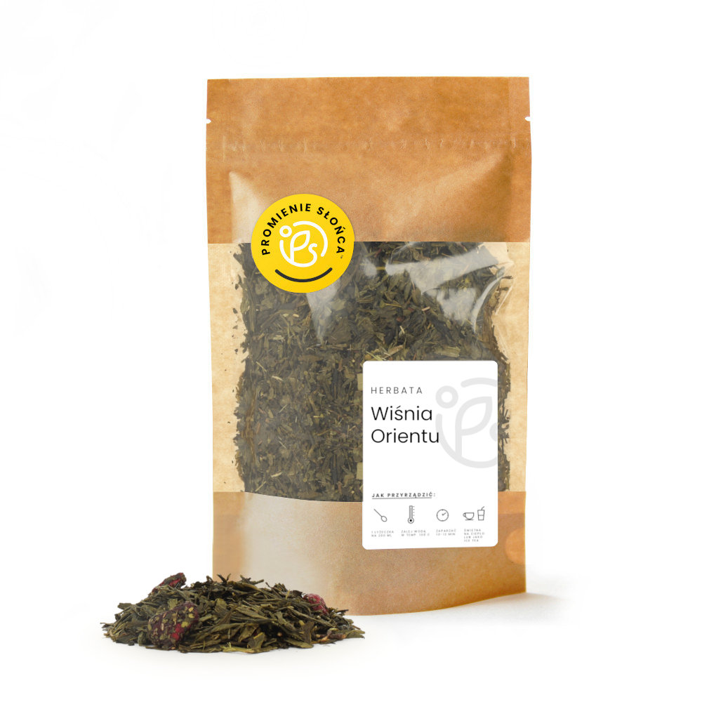 Herbata Zielona Wiśnia Orientu 60 g