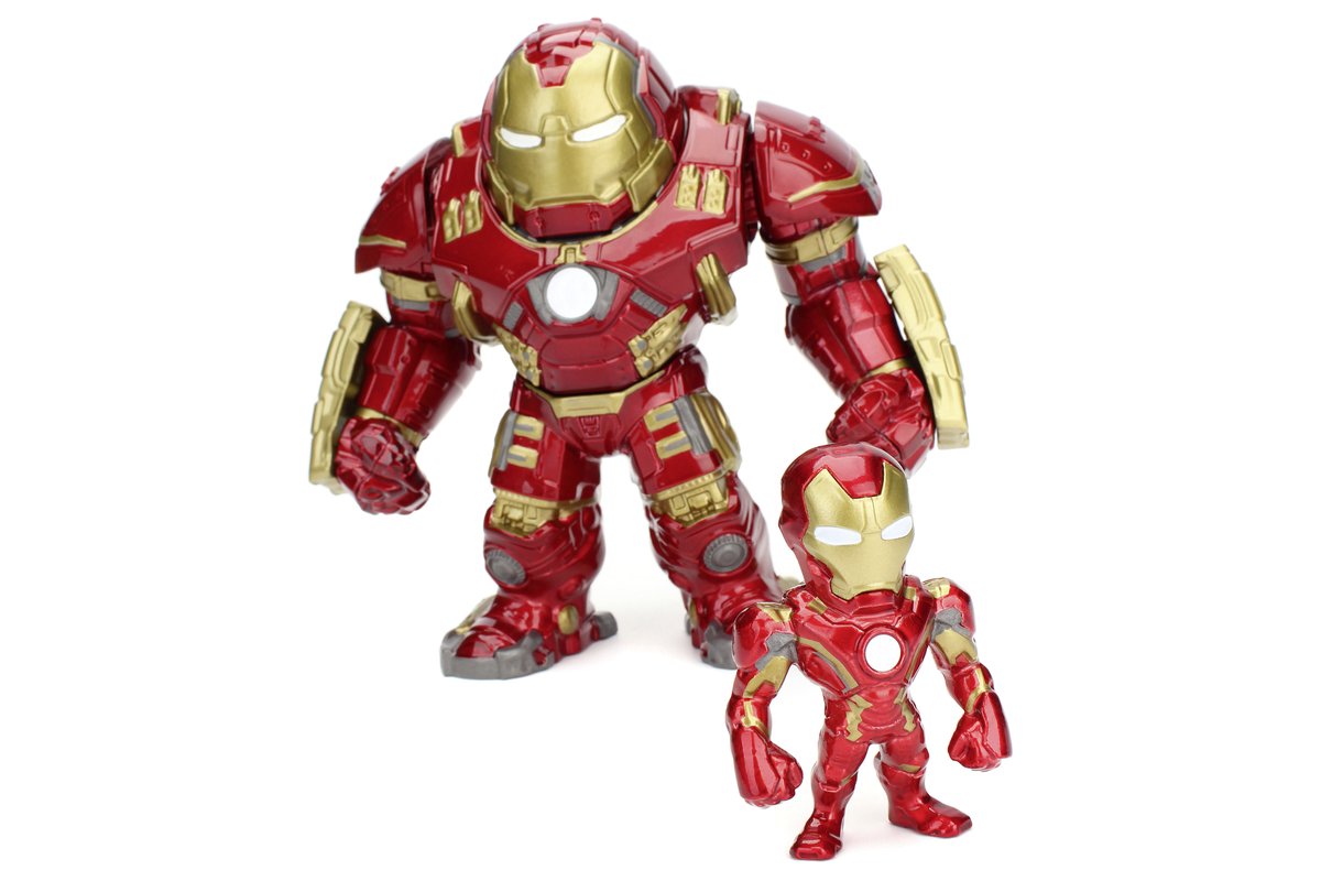 JADA HULKBUSTER + IRON MAN 2-PACK MARVEL 253223002