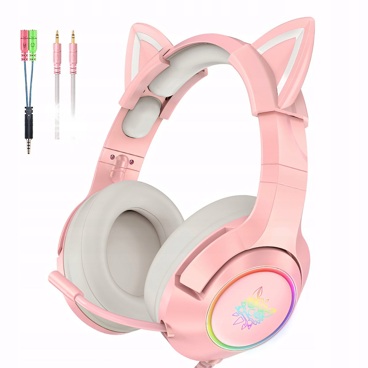 Słuchawki Gamingowe Onikuma K9 Z Mikrofonem Nauszne Przewodowe Mini Jack