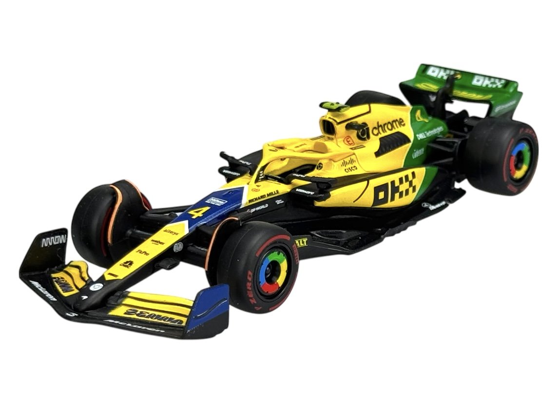 BBURAGO McLAREN FORMULA 1 TEAM MCL38 GP MONACO #4 LANDO NORRIS 38214 1:43