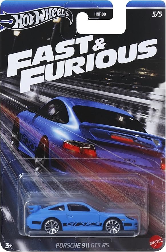 HOT WHEELS PORSCHE 911 GT3 RS FAST AND FURIOUS 5/5 HRW55