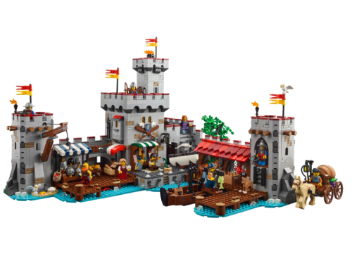 LEGO 910047 BrickLink Designer Program - Średniowieczny nadmorski rynek