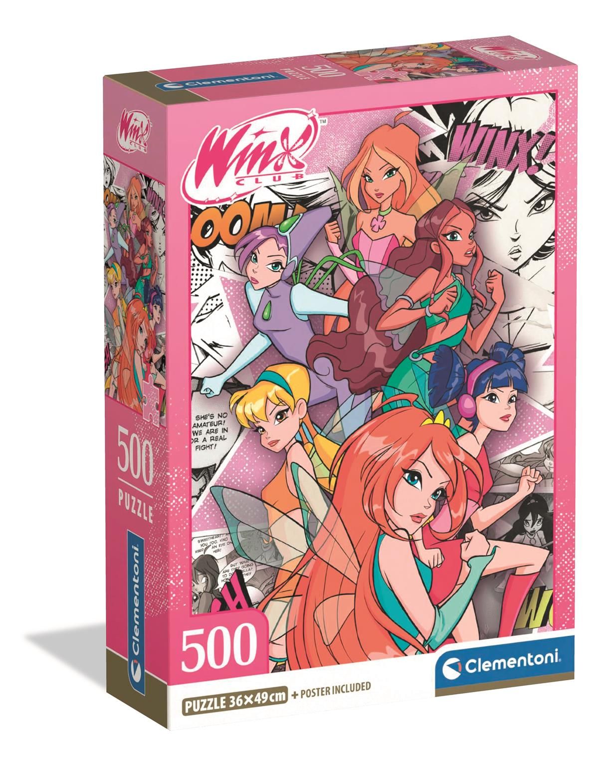 Puzzle 500 Compact Winx - puzzle