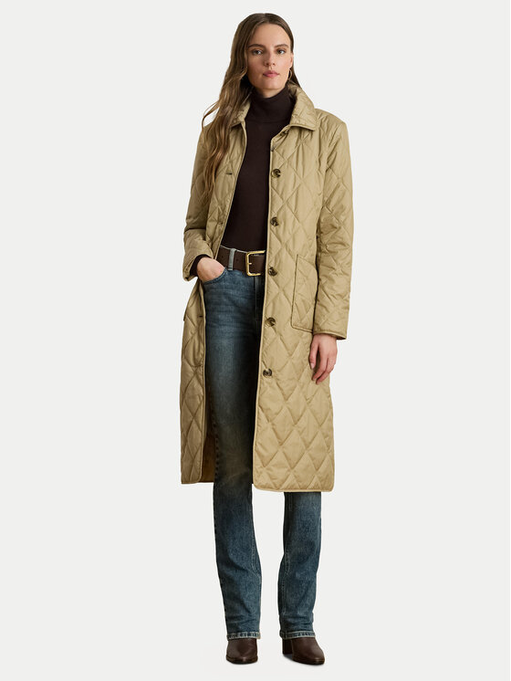 LAUREN RALPH LAUREN Kurtka puchowa 297980103002 Beżowy Straight Fit