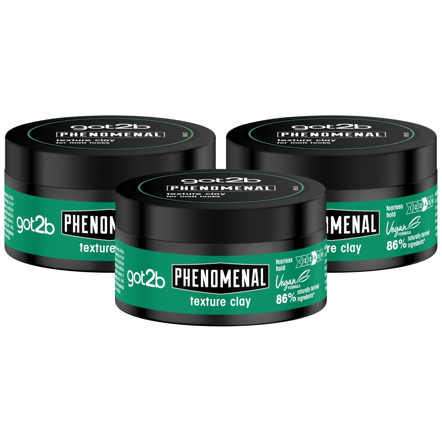 Mocna pasta do włosów do stylizacji got2b 3x100ml