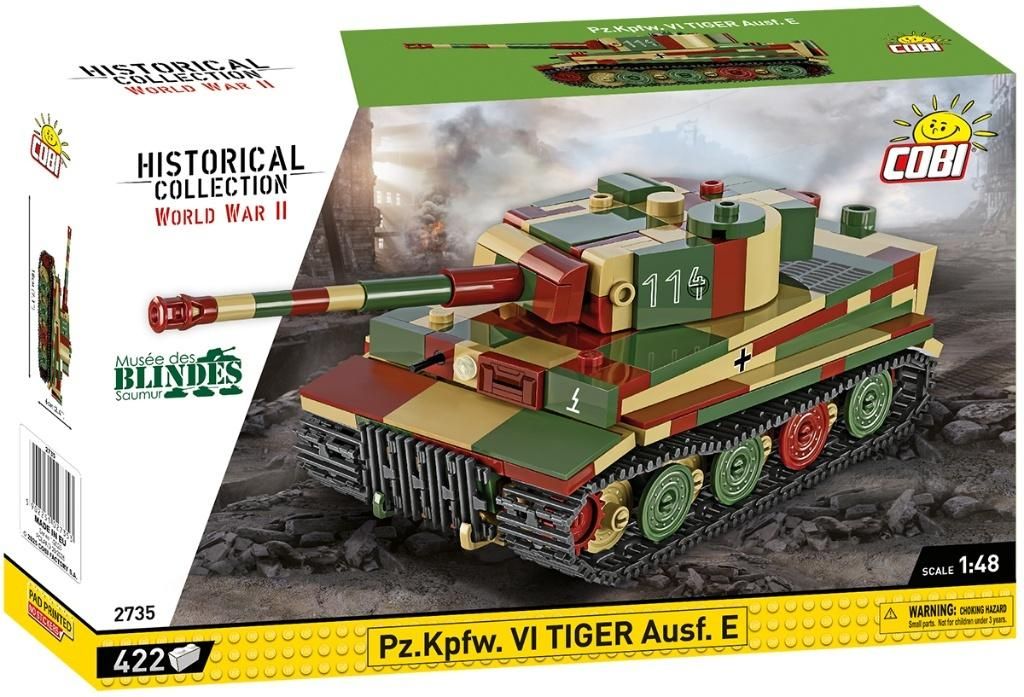 Historical Collection Pz. Kpfw. Vi Tiger Ausf. E - klocki