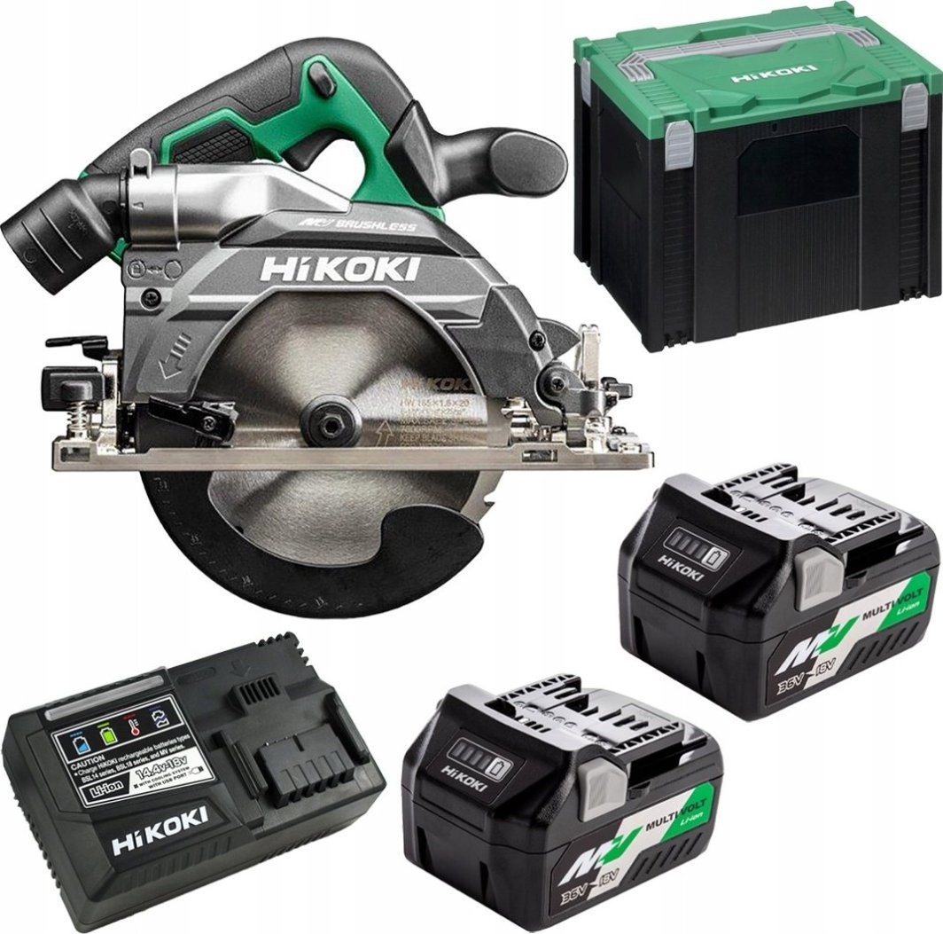 Hikoki C3607DBWRZ Pilarka tarczowa 2x2.5Ah BL MULTIVOLT HITSYSTEM 65mm