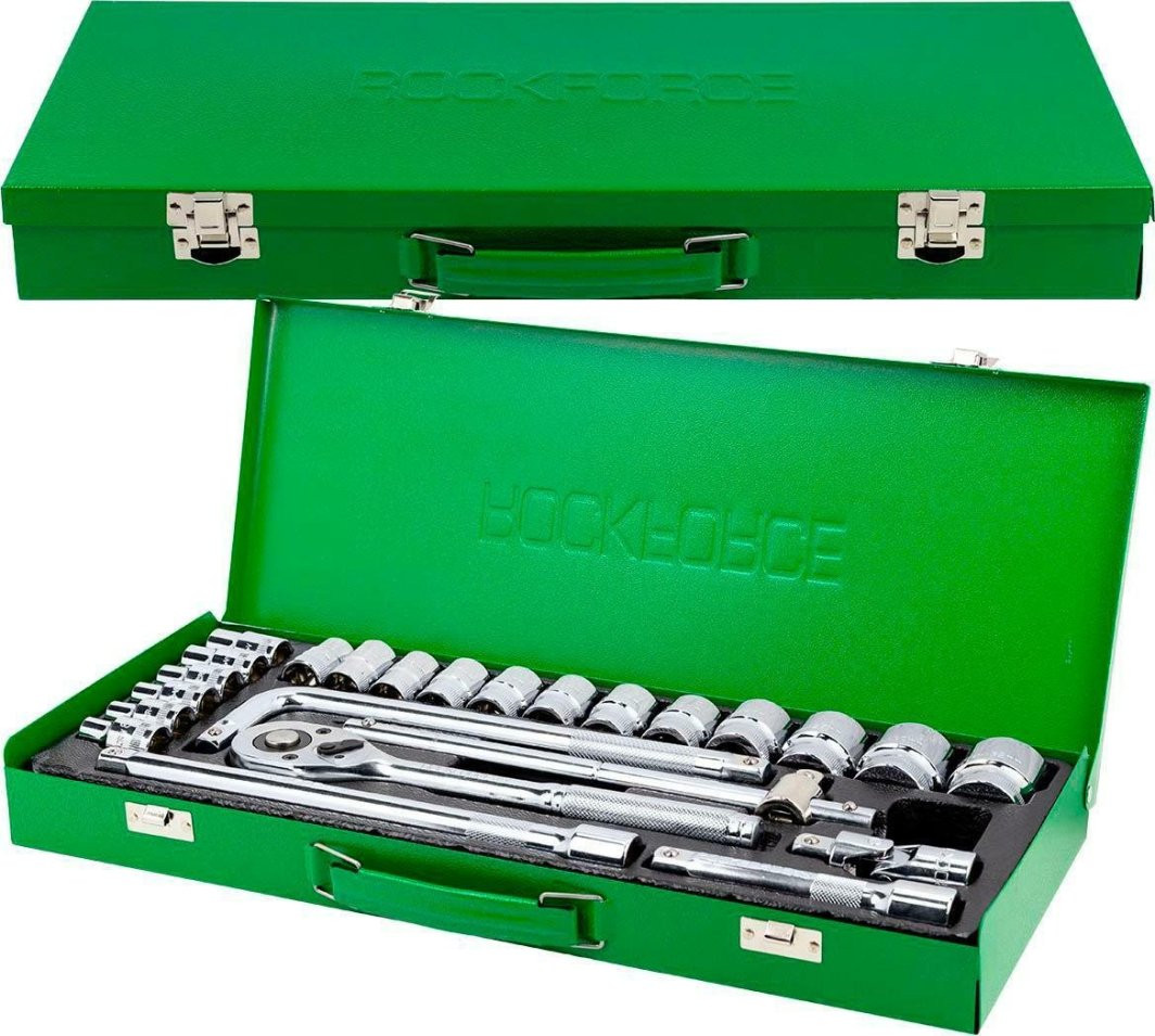 Zestaw narzędzi Rockforce KLUCZY 24el. 1/2