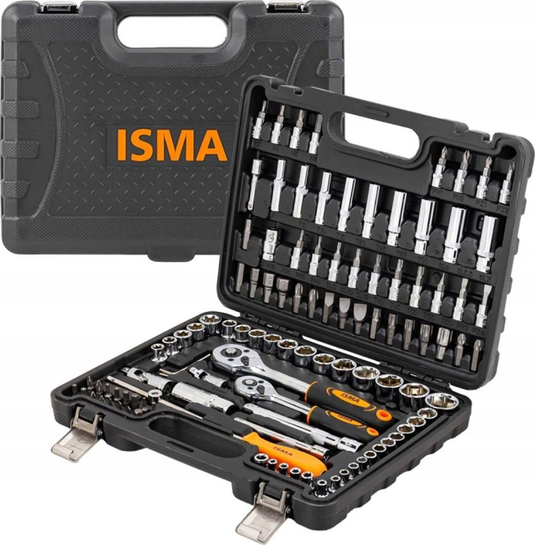Zestaw narzędzi Isma 108el. 1/4