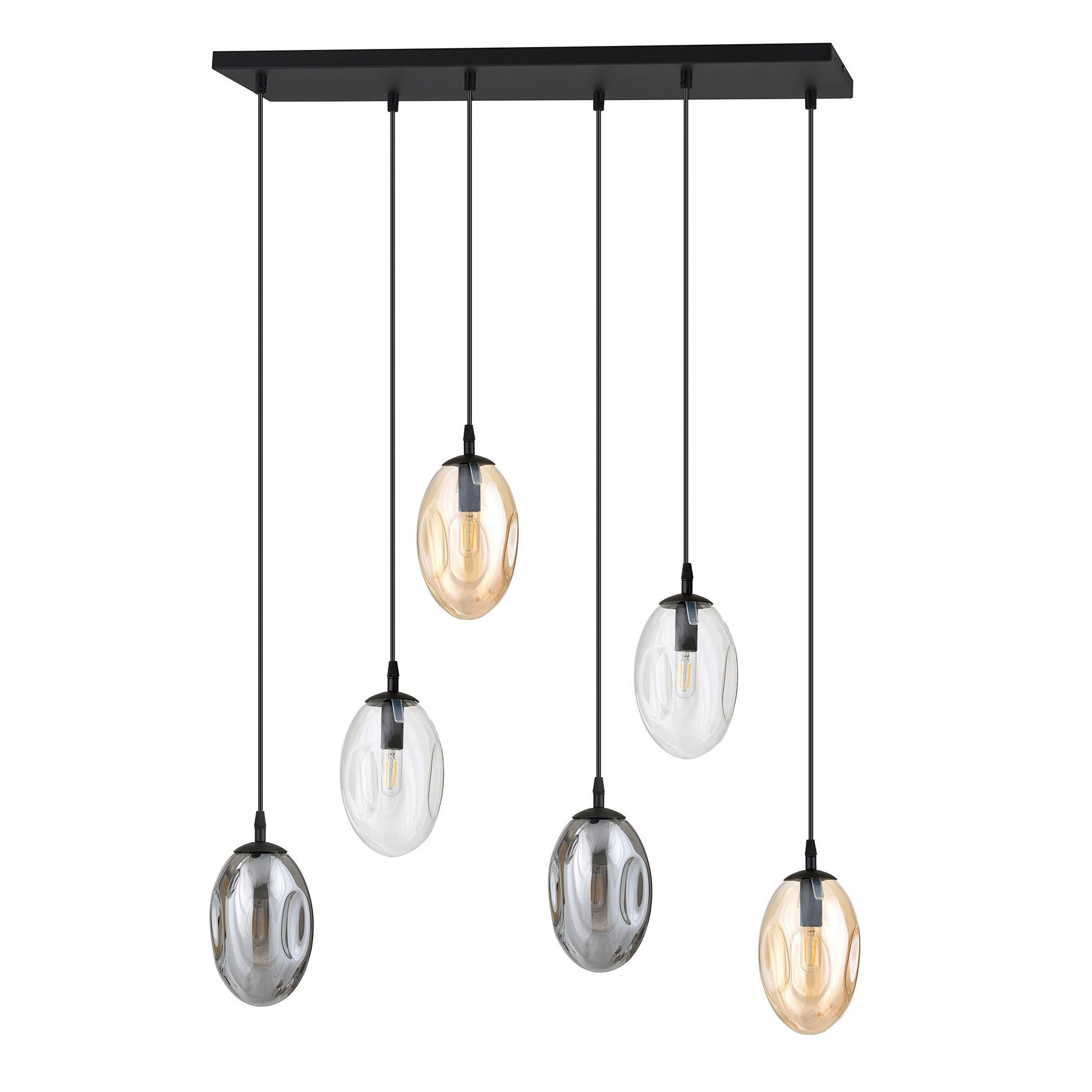 Lampa Sufitowa Astral 6 1268/6M1 6Xe14 czarna