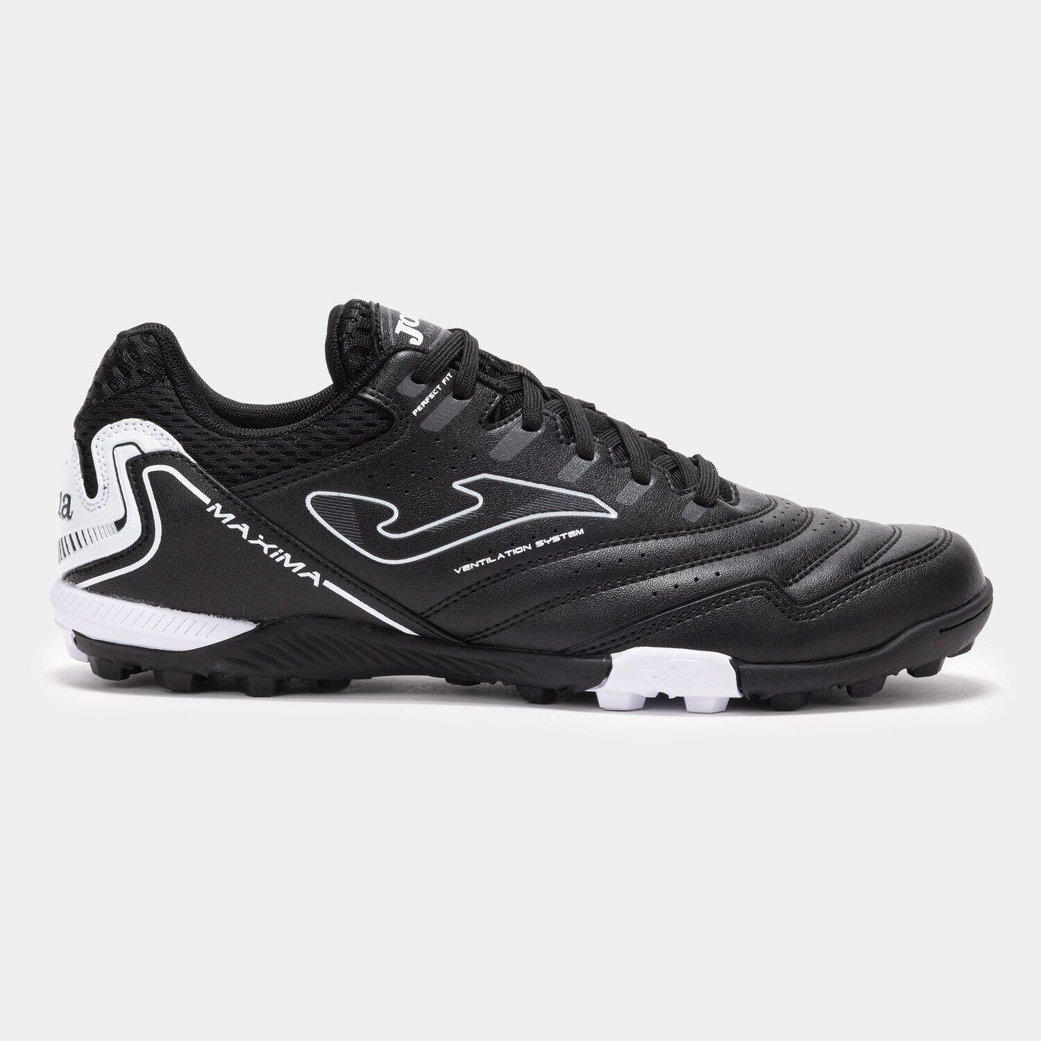 Joma Maxima 2501 TF MAXS2501TF, Męskie, buty piłkarskie - turfy, Czarne