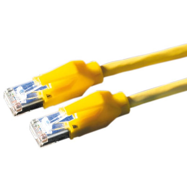Draka Comteq S/FTP Patch cable Cat6, Yellow, 15m kabel sieciowy Żółty 21.05.2152