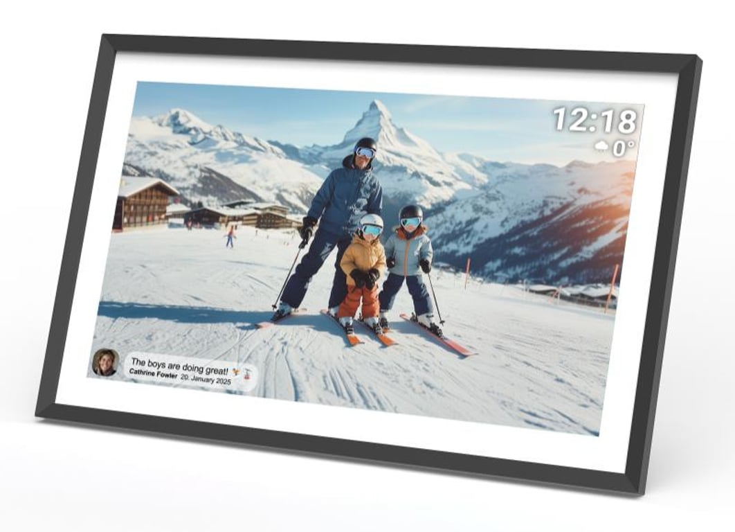 Denver PFF-1081 cyfrowa ramka na zdjęcia Czarny 25,6 cm (10.1