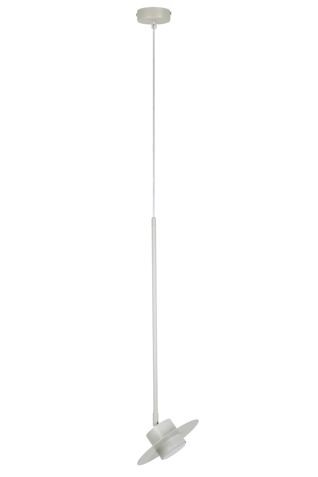 Designerska lampa wisząca, szary beż SIG 41301 z serii CHARLIE