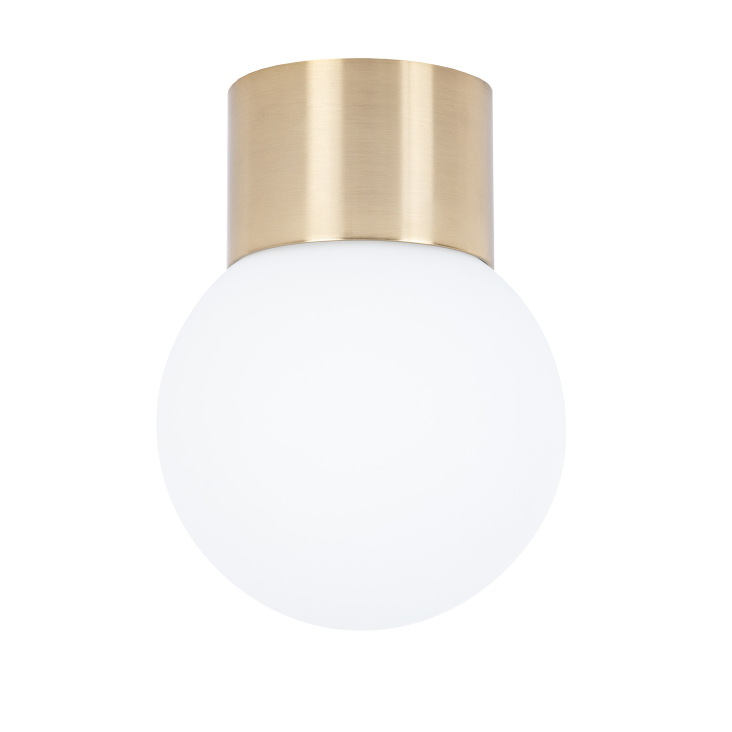 Złota lampa sufitowa kulistym kloszem SIG 41309 z serii HOTEL MOOD