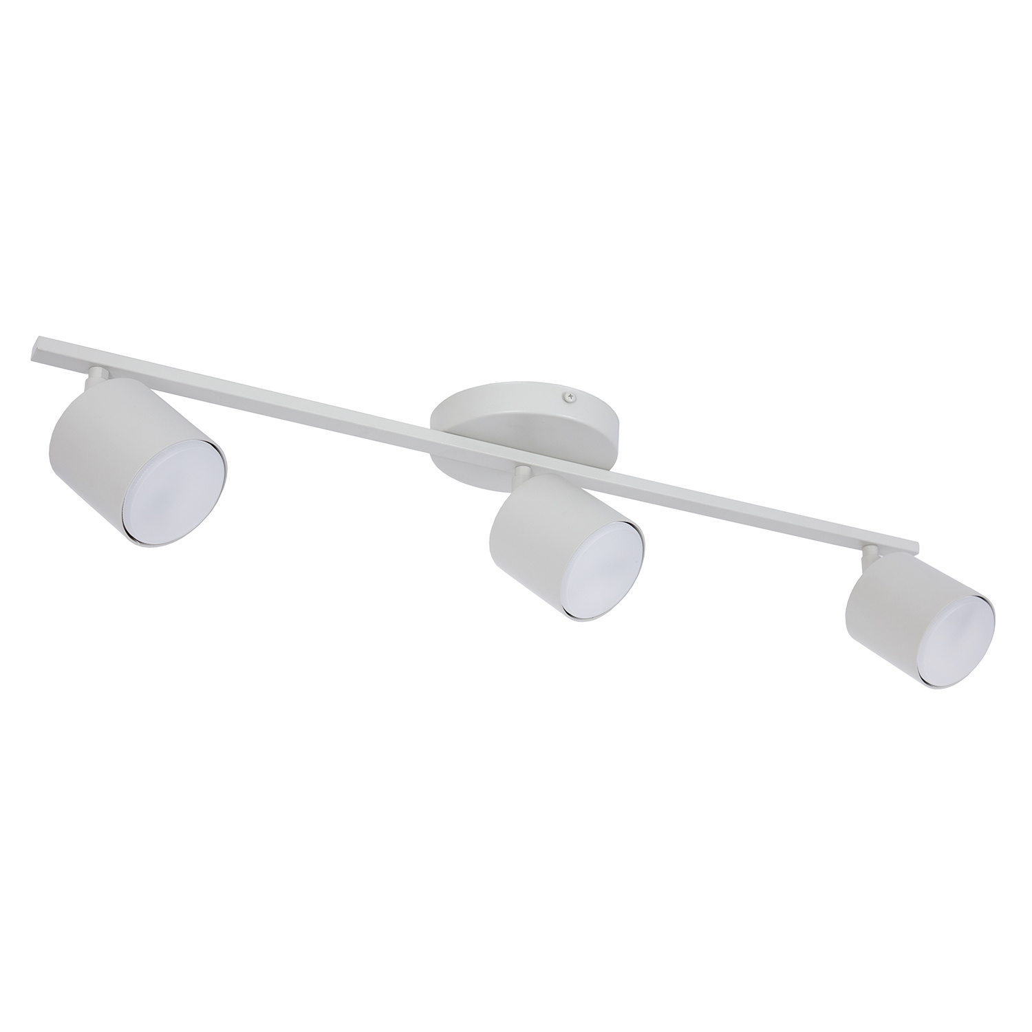Szara lampa z trzema reflektorami, regulowana SIG 41354 z serii MILA