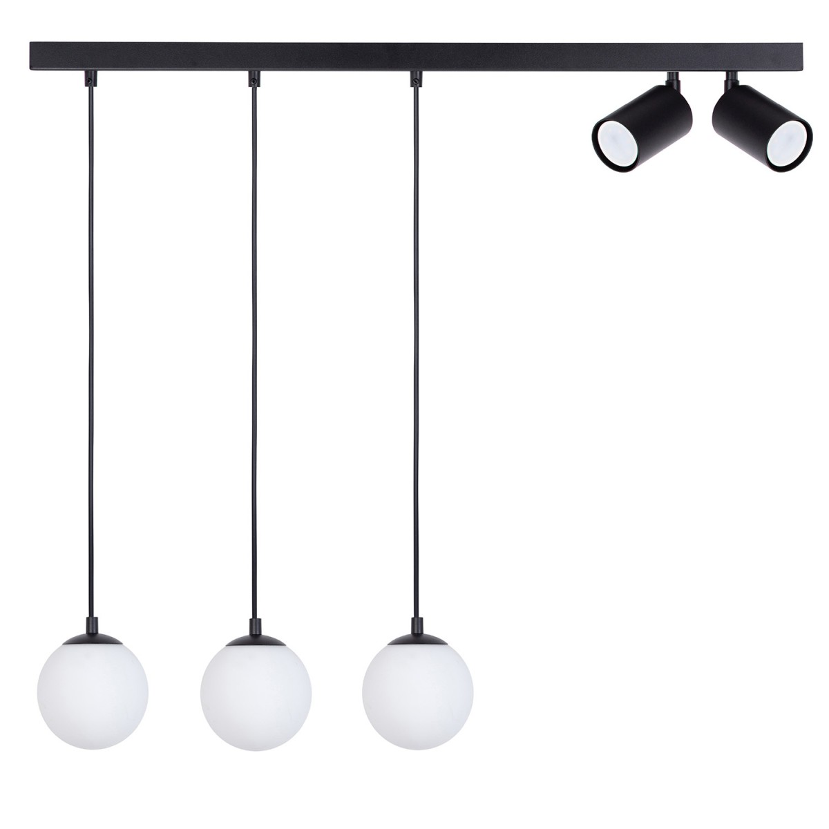 Stylowa lampa wisząca na podłużnej listwie SIG 41265 z serii TAVIRA