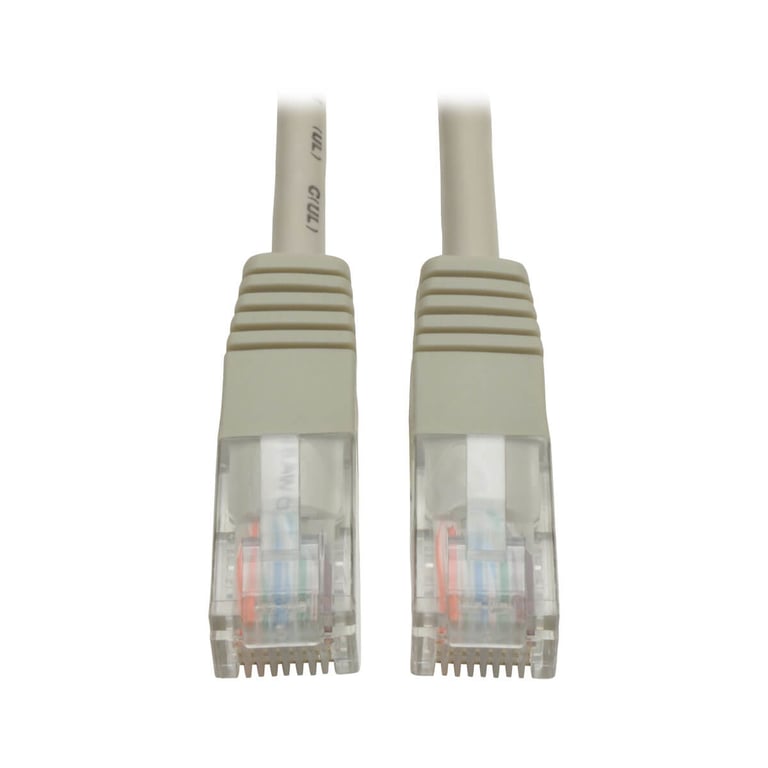 Tripp Lite N002-001-GY kabel sieciowy Szary 0,30 m Cat5e U/UTP (UTP) N002-001-GY