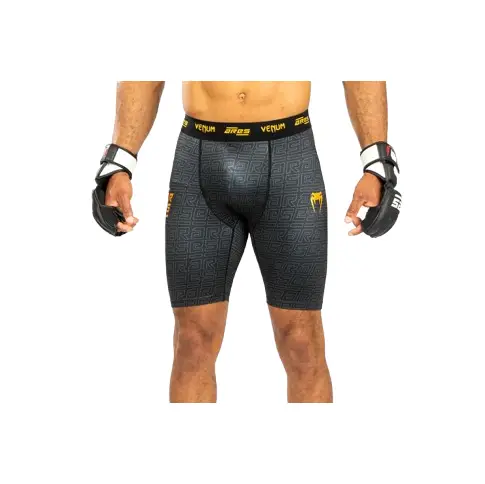 Venum x Ares Spodenki Kompresyjne Vale Tudo Black/Gold