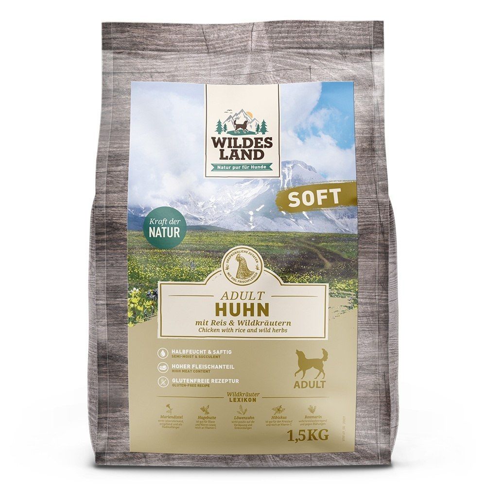 Dog Soft Huhn - kurczak półwilgotna karma dla psa - karma dla zwierząt