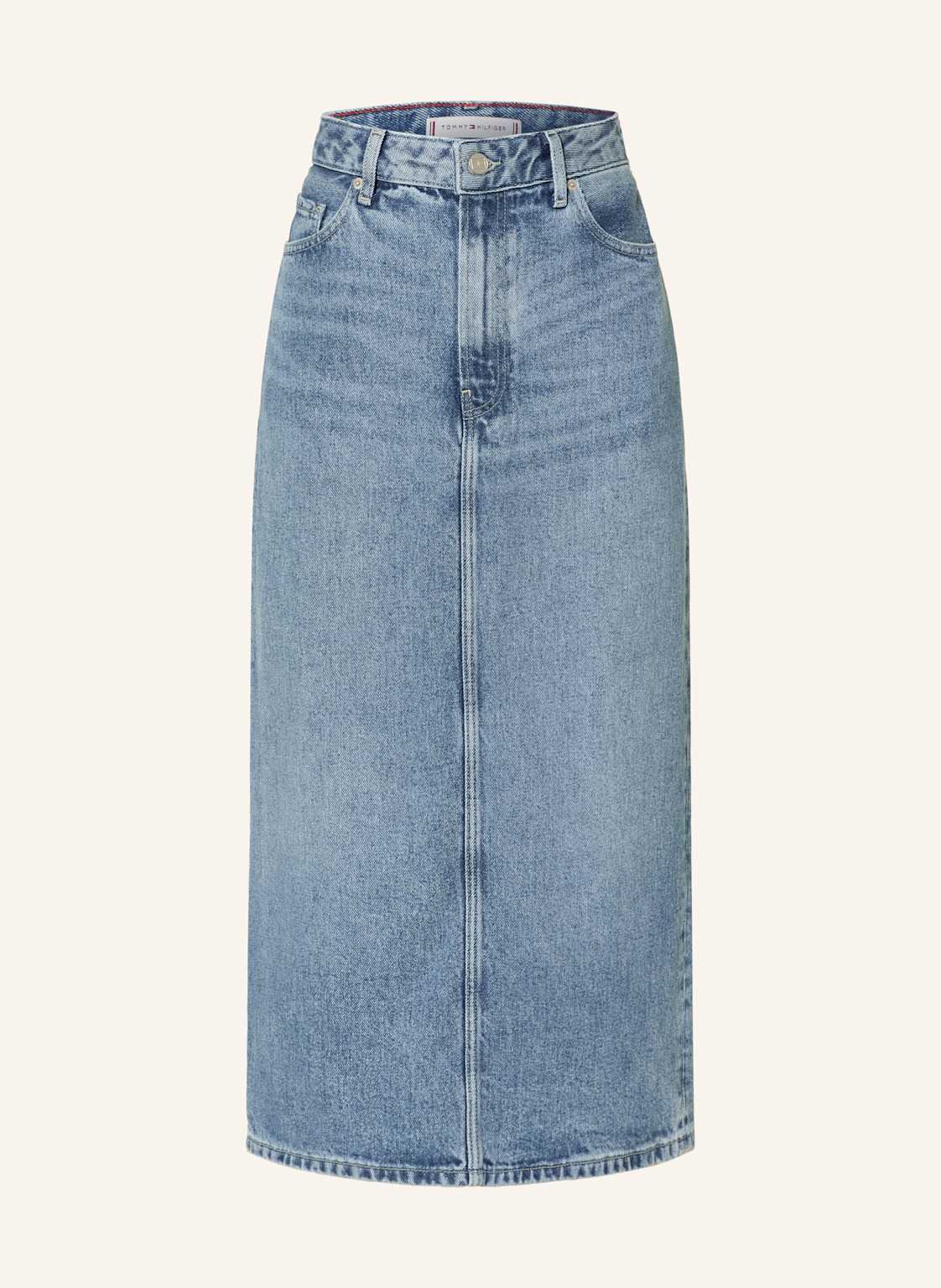 Tommy Hilfiger Spódnica Jeansowa Lana blau