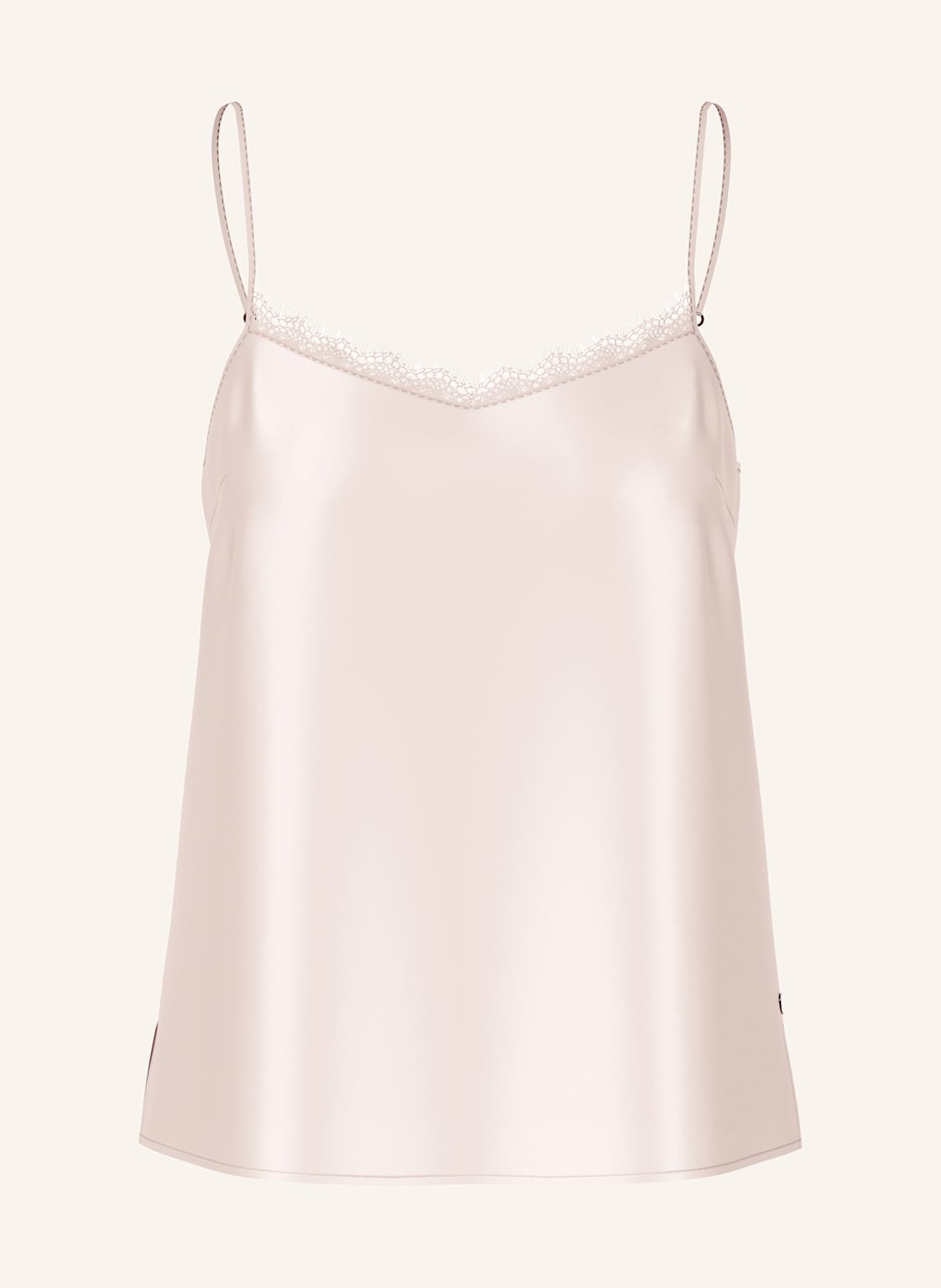 Marc Cain Top Z Jedwabiu beige