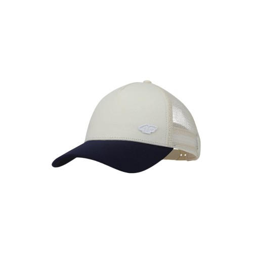 Czapka z daszkiem przewiewna z siateczką Trucker uniseks 4F ACABU401-31S