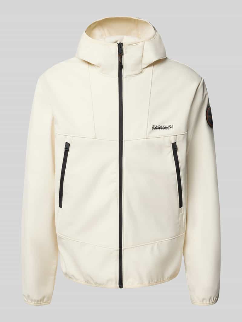 Kurtka z kapturem i kieszeniami zapinanymi na zamek błyskawiczny model ‘BIOIS’