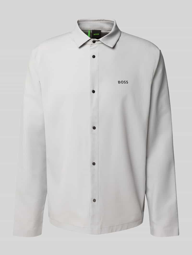 Koszula casualowa o kroju relaxed fit z funkcją Odor Control