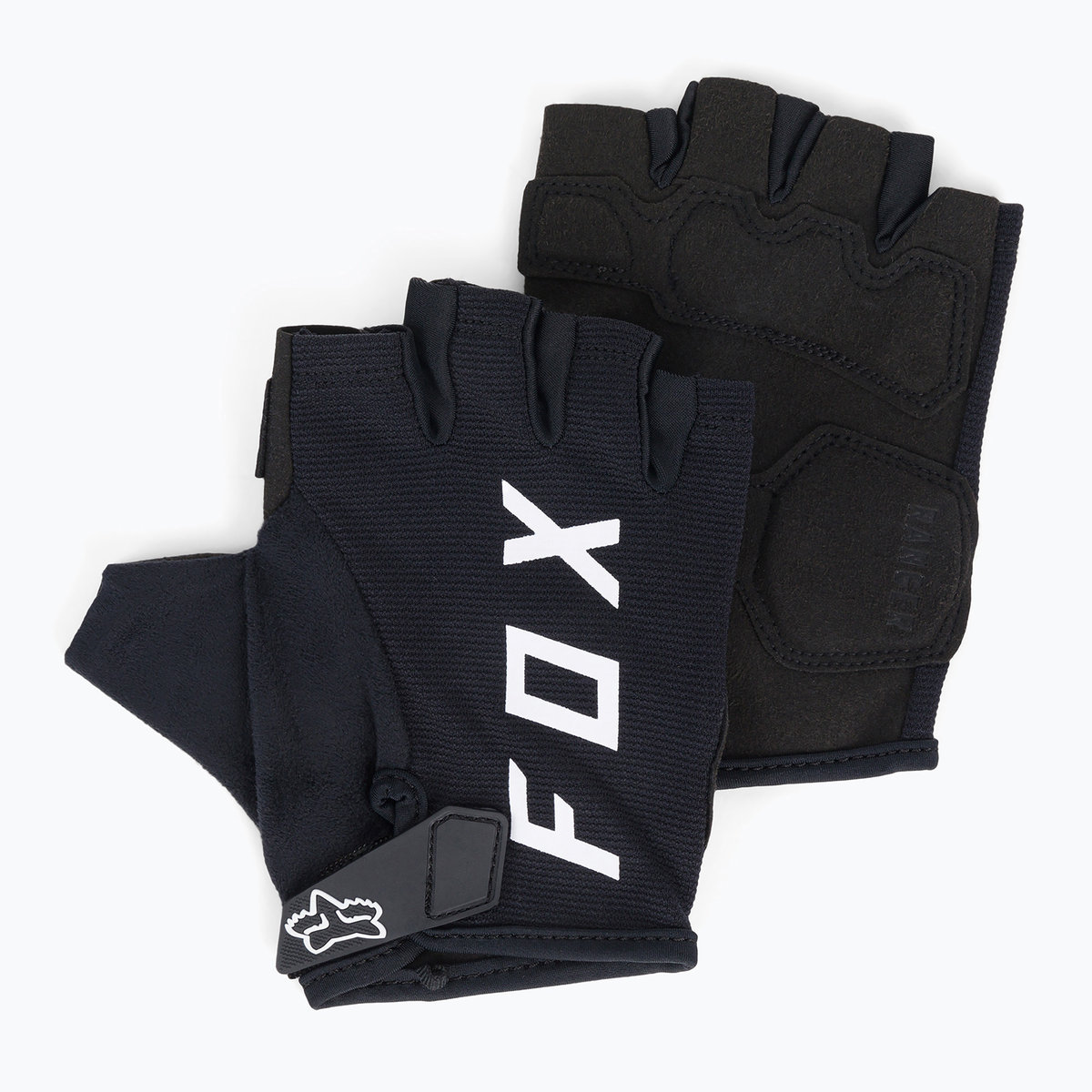 Rękawiczki rowerowe męskie FOX Ranger Gel Half Fingers czarne 27379_001_S