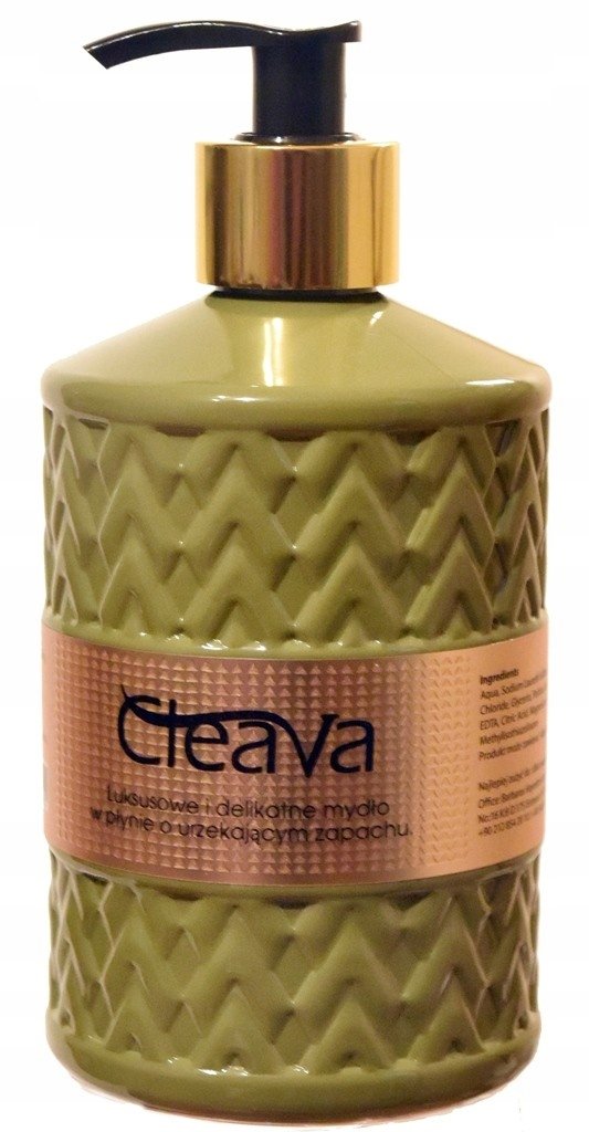 CLEAVA – Luksusowe Mydło w Płynie SAVON DE ROYAL PEARL Bez Alk. 500ml