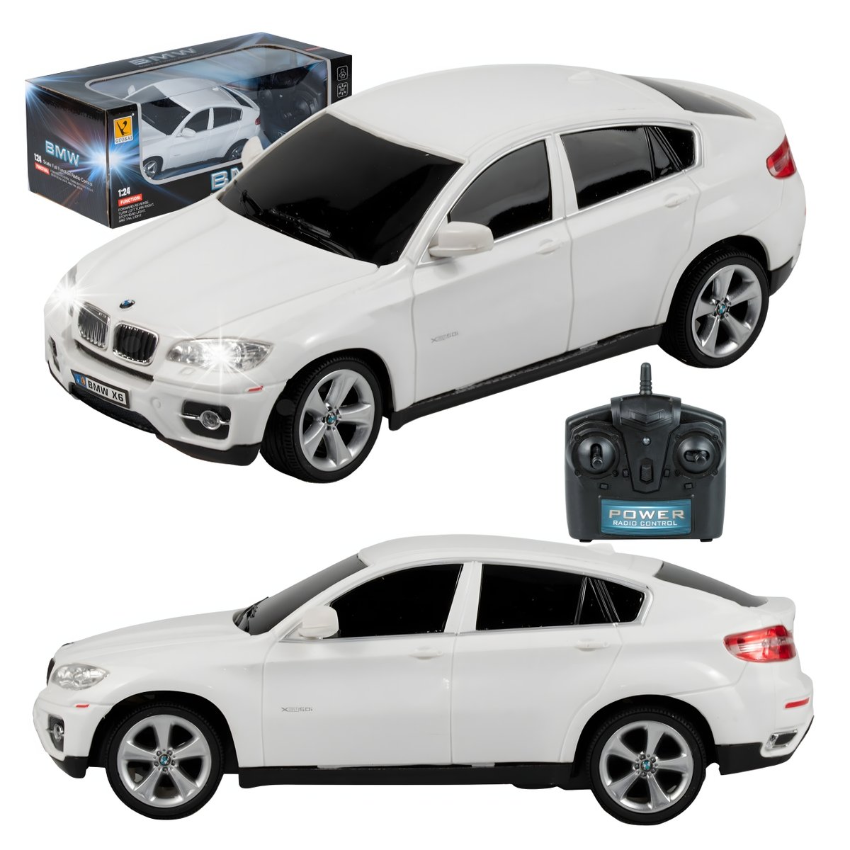 Samochód RC zdalnie sterowany BMW zabawka na pilota dla dziecka na baterie
