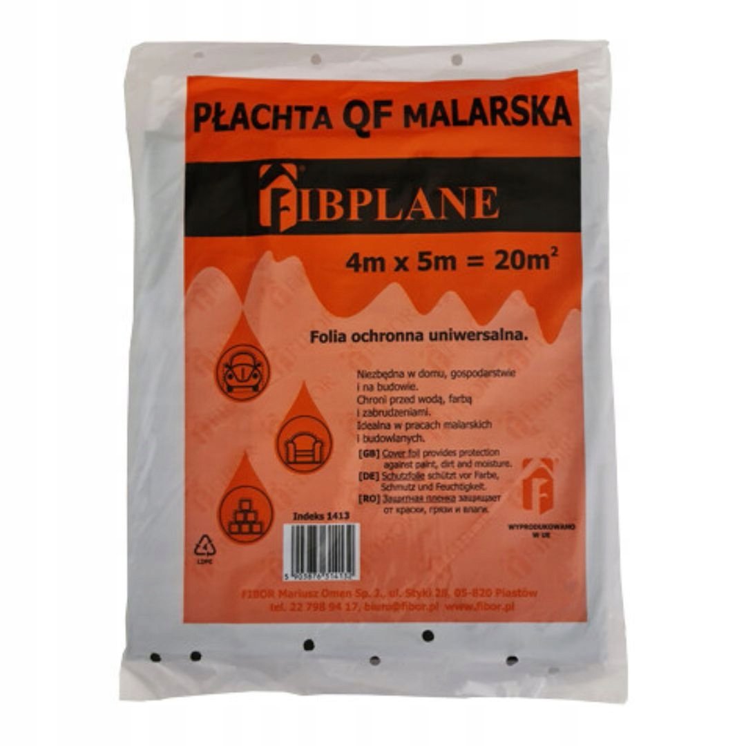 Fibplane Płachta Malarska Marki Fibor