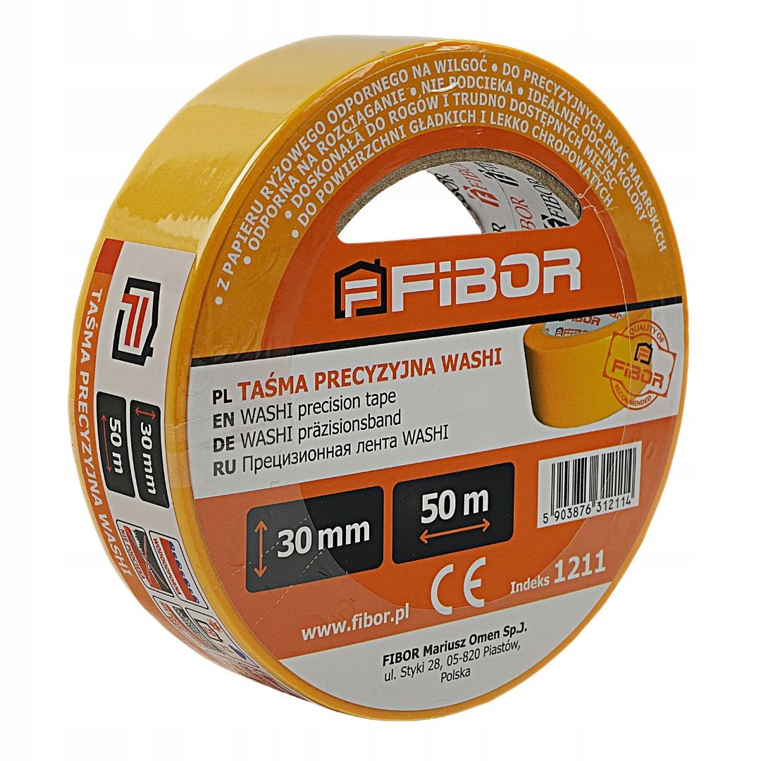 Taśma Precyzyjna Washi 30Mm*50M Marki Fibor