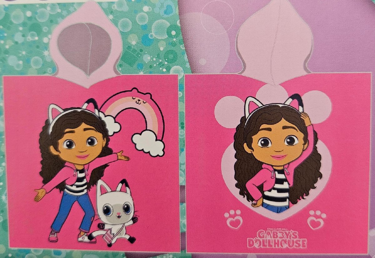 Ręcznik kąpielowy poncho Dziecięce GABBYS DOLLHOUSE 110 x 55 Okrycie