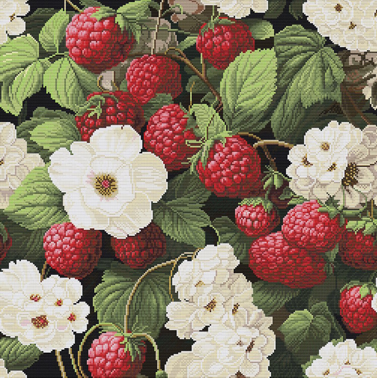 Haft krzyżykowy - Zestaw do haftu - Nostalgia za latem