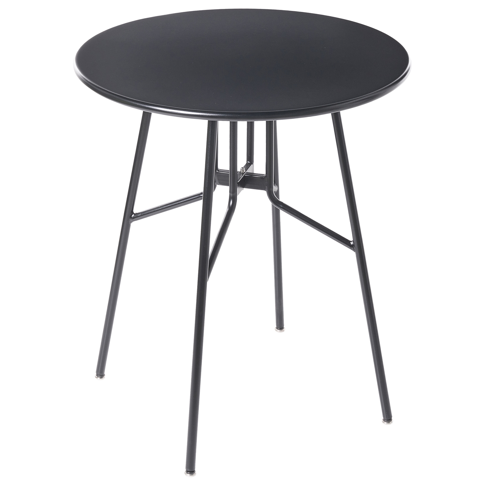 Stolik bistro TALTAL 64 cm 64 cm Metal Czarny