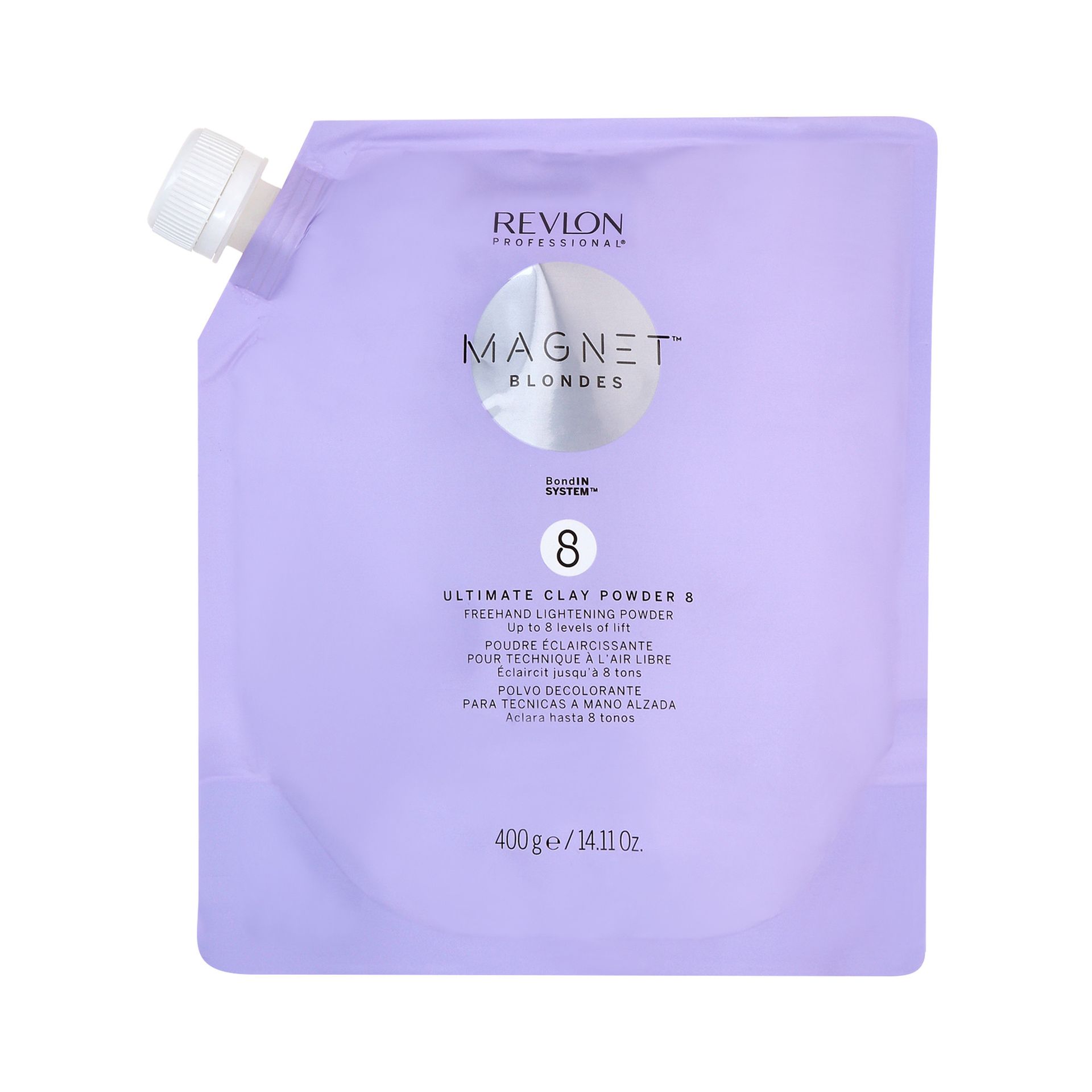 REVLON MAGNET BLONDES ULTIMATE CLAY Bezpyłowy rozjaśniacz do włosów o teksturze glinki 400 g