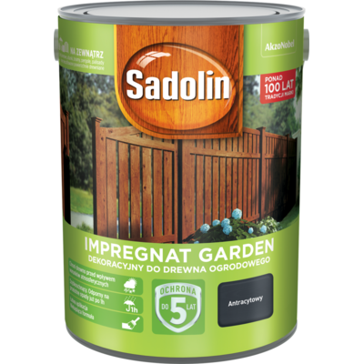 Sadolin Impregnat dekoracyjny do drewna ogrodowego Garden Jasna Sosna 5 l