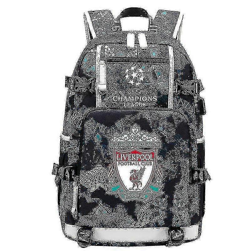 Liverpool Champions League Print Plecak Rekreacyjna torba sportowa Wielofunkcyjna torba komputerowa