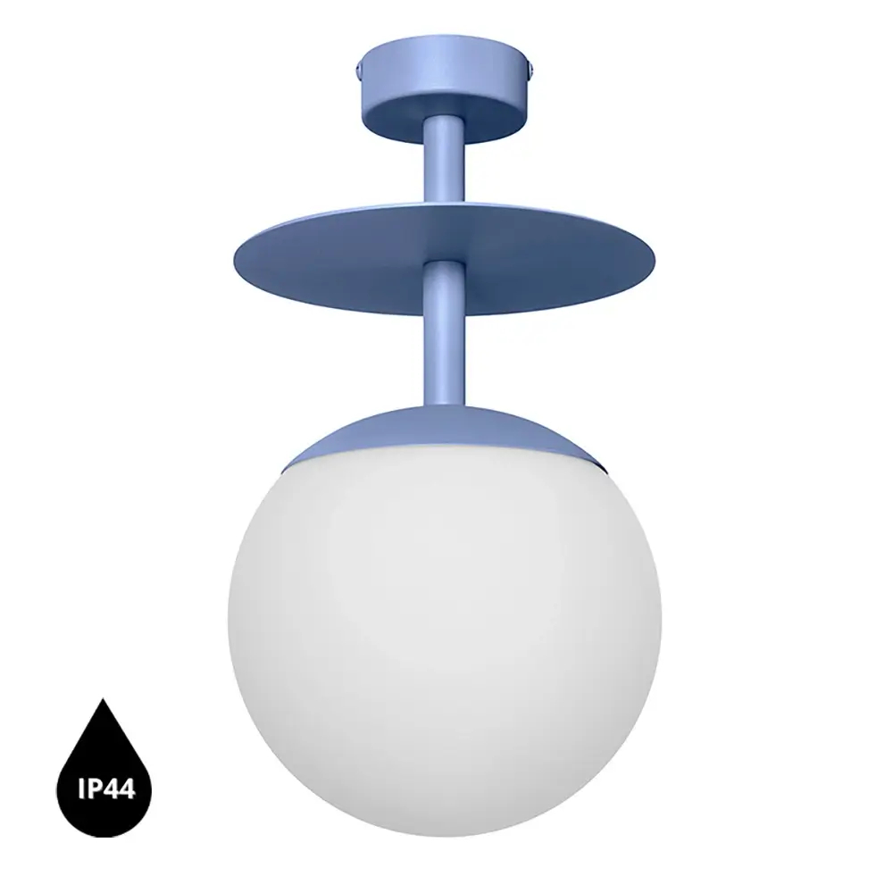 Przysufitowa lampa do łazienki PLAAT B PLB190S3 IP44 niebieski