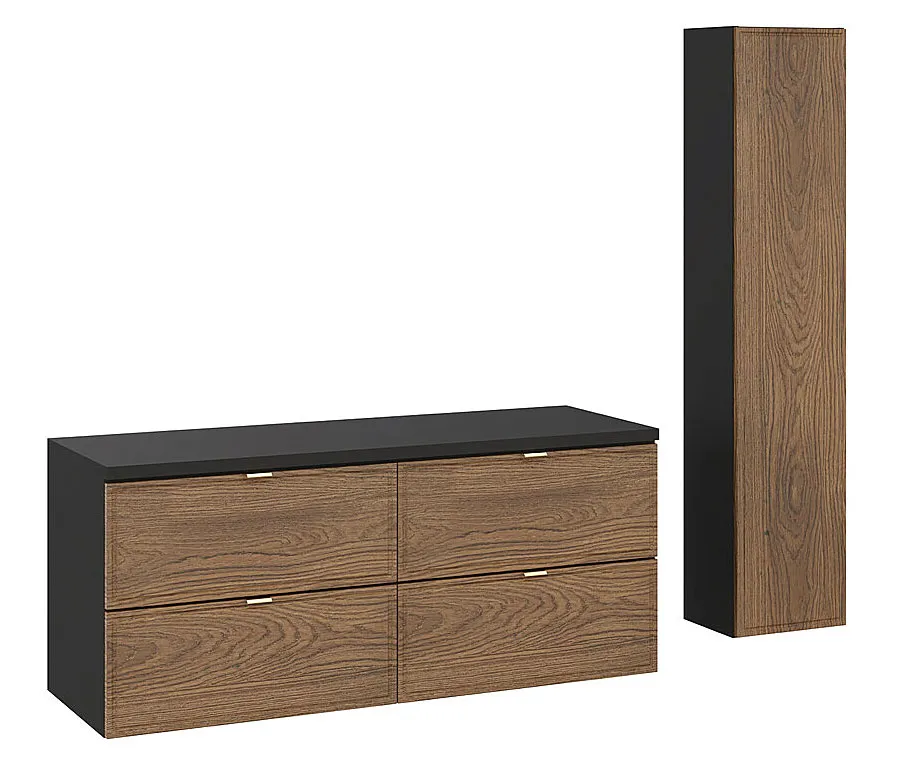 Zestaw nowoczesnych mebli do łazienki - Arvenax 8X