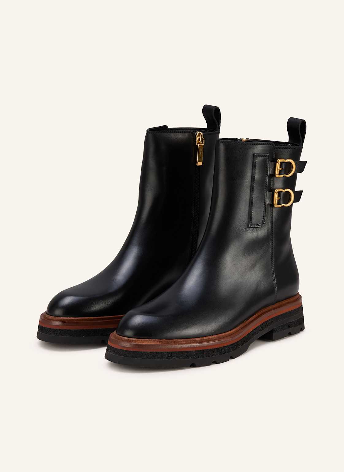 Magnanni Botki Motocyklowe Aria schwarz