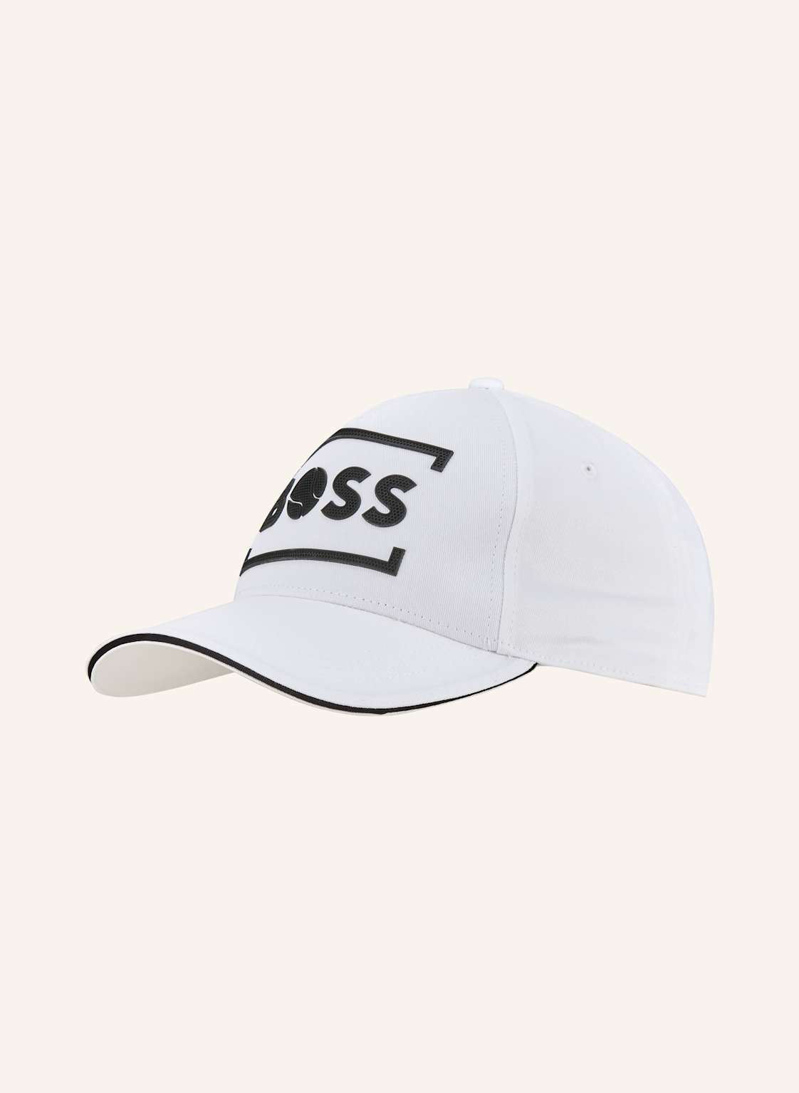 Boss Czapka Z Daszkiem Pyer weiss