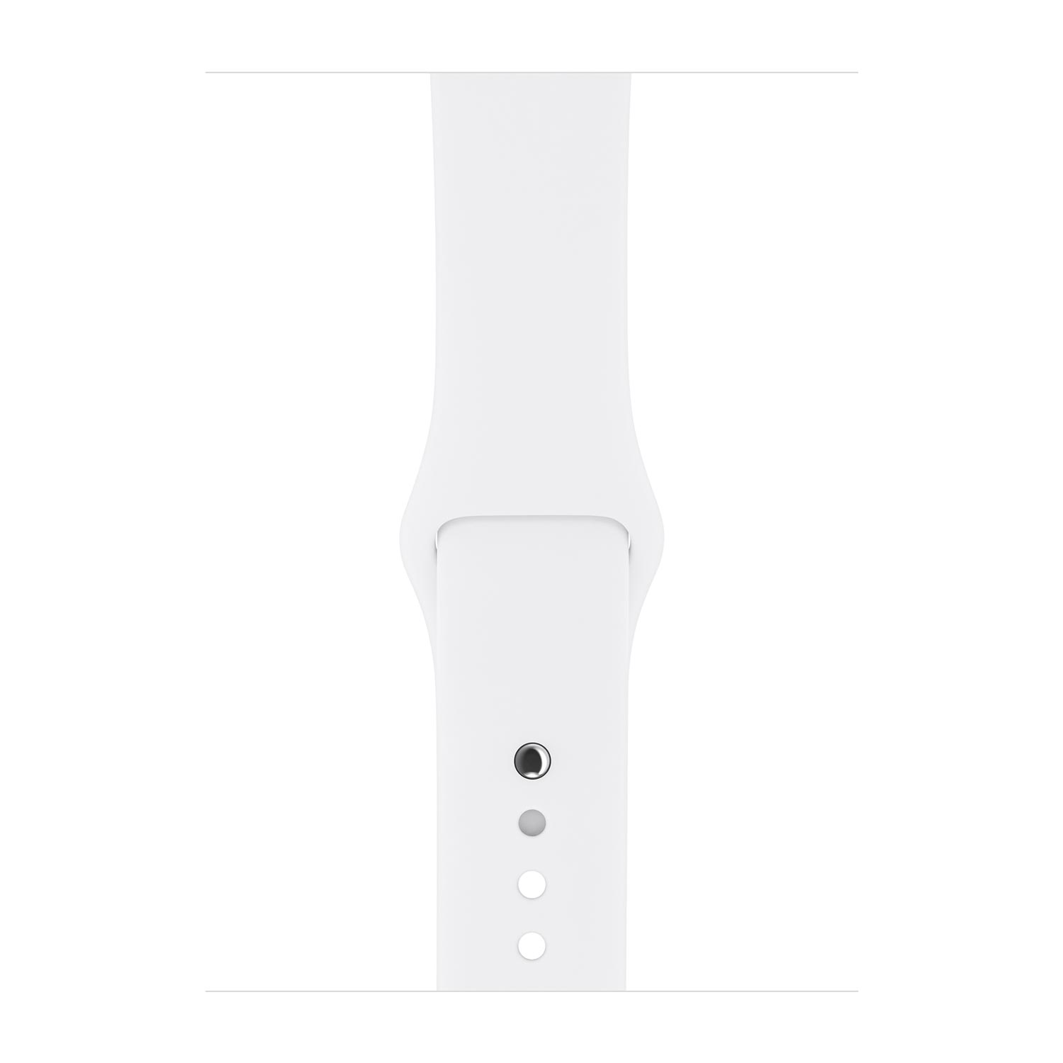 Apple Pasek sportowy w kolorze białym do koperty 42mm / 44mm / 45mm / 46mm / 49mm - rozmiar M/L/XL