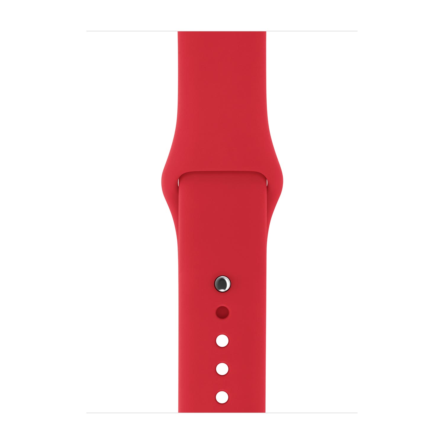 Apple Pasek sportowy w kolorze (PRODUCT)RED do koperty 42mm / 44mm / 45mm / 46mm / 49mm - rozmiar S/M/L